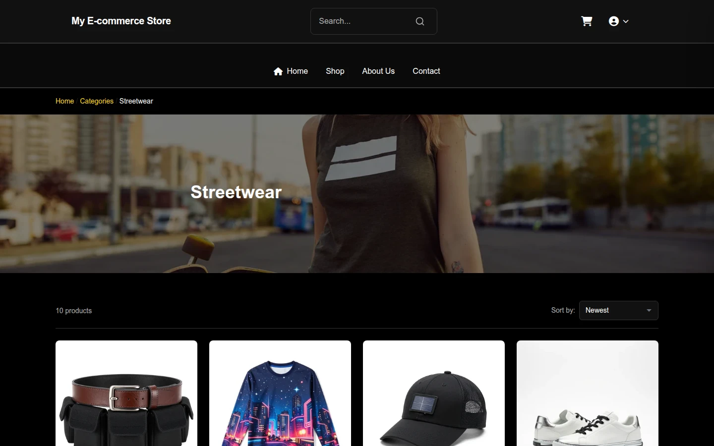 Urban Blitz: Streetwear Black Friday Theme preview 3