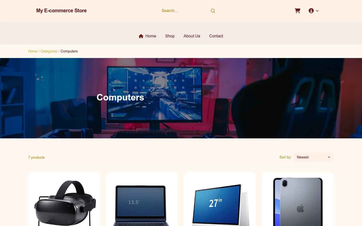 Valentech: Playful Valentine's Day Theme for Electronics Stores preview 3