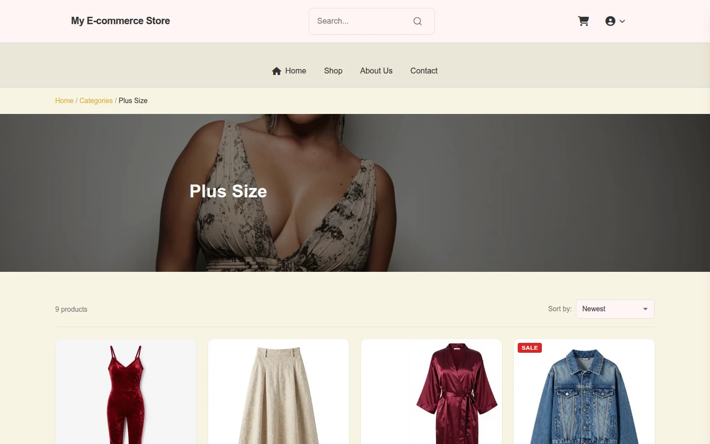 Valentines Plus - Inclusive Curvy Fashion Theme preview 3