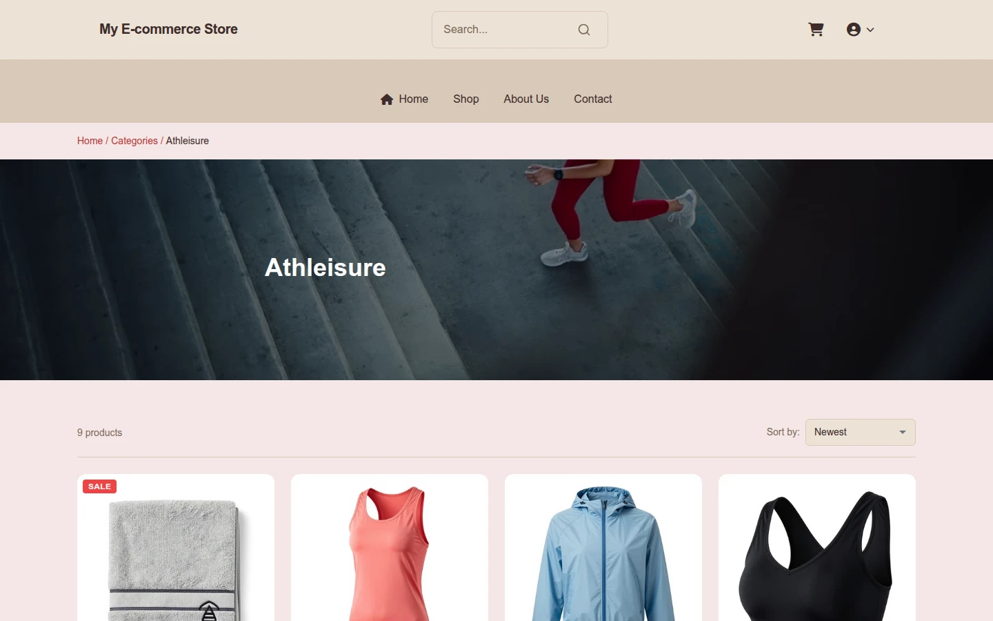 Verdant Romance: Organic Valentine's Athleisure Theme preview 3