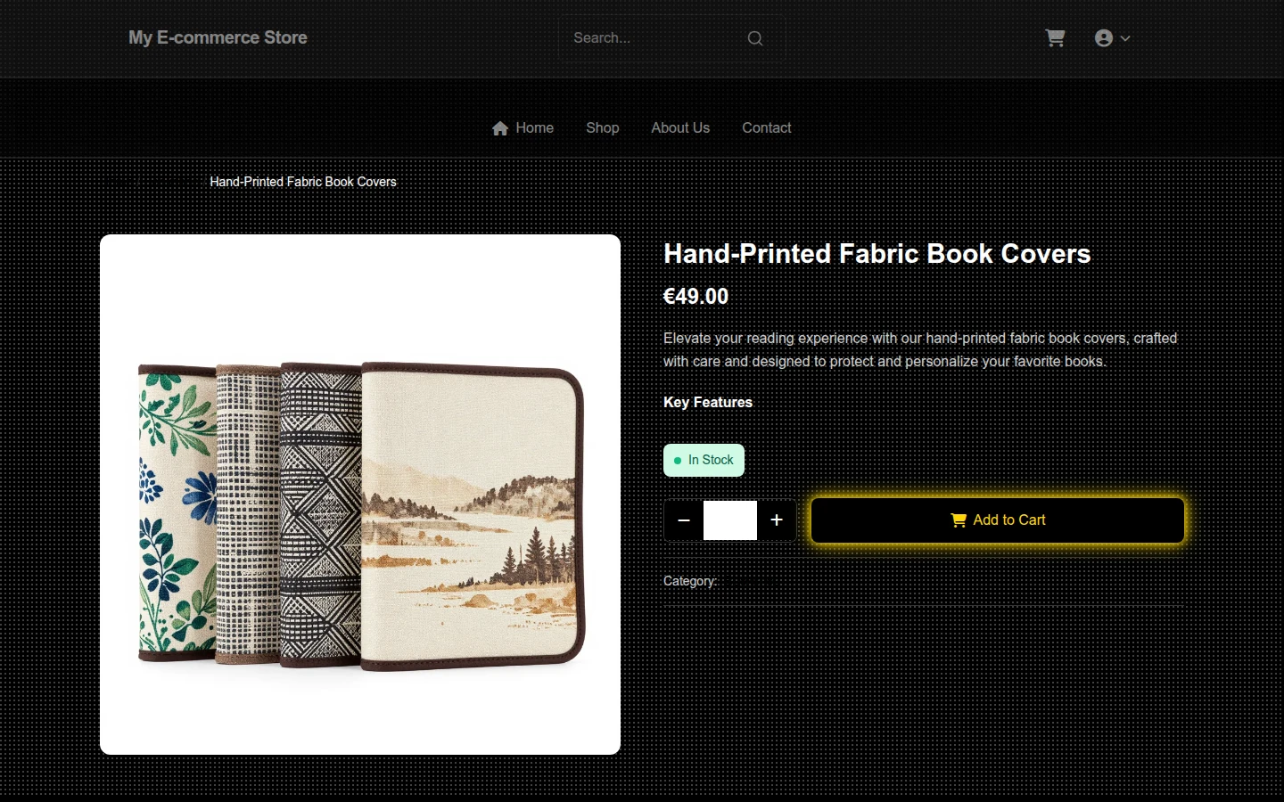 Vintage Black Friday Bookstore Theme preview 4