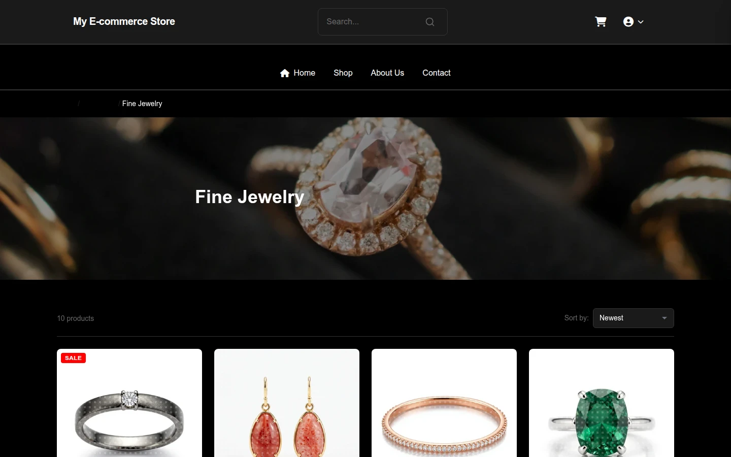 Vintage Black-Friday Jewelry Theme preview 3
