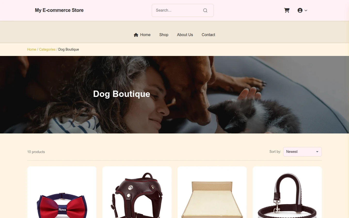 Vintage Chinese New Year Dog Boutique preview 3