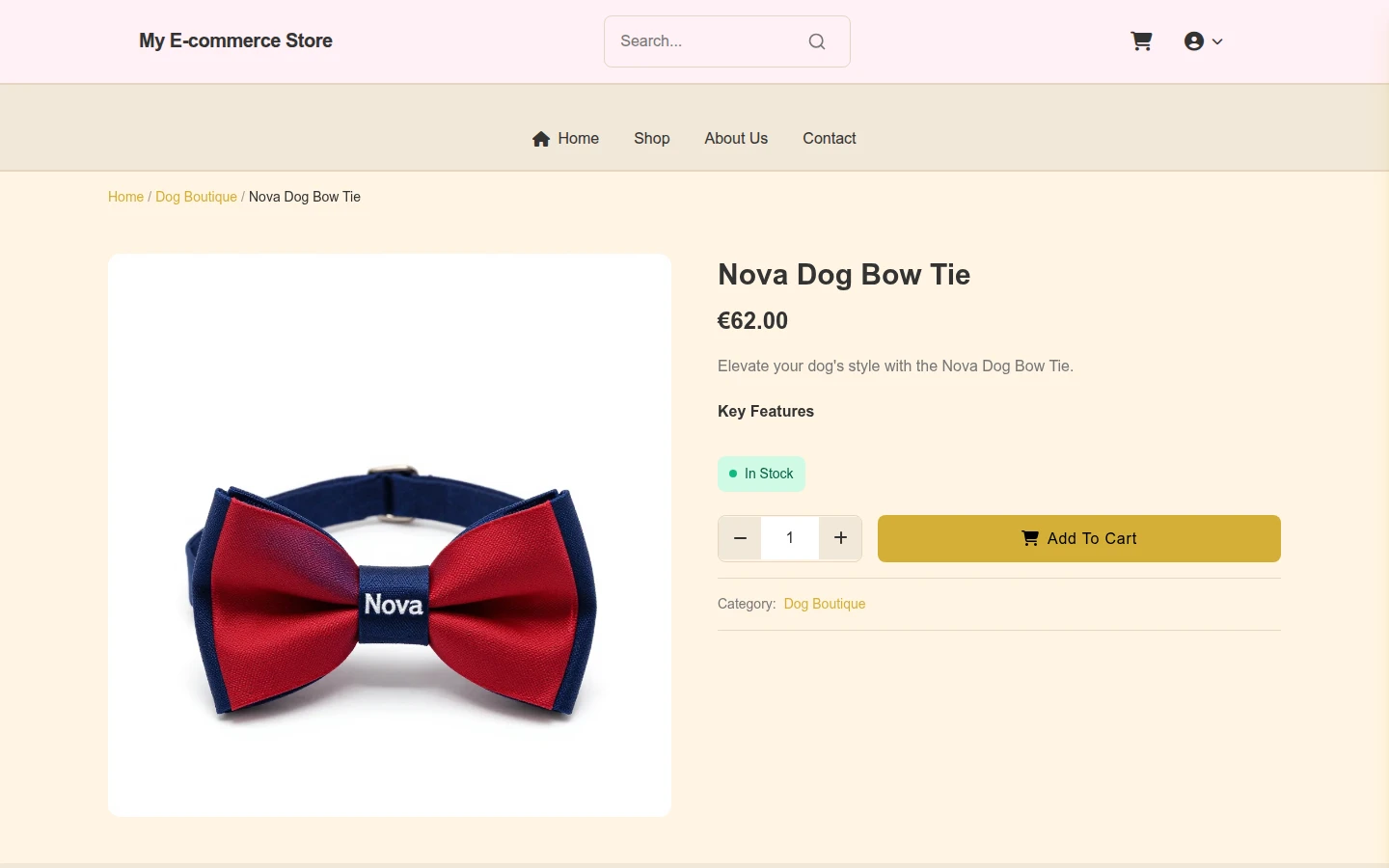 Vintage Chinese New Year Dog Boutique preview 4