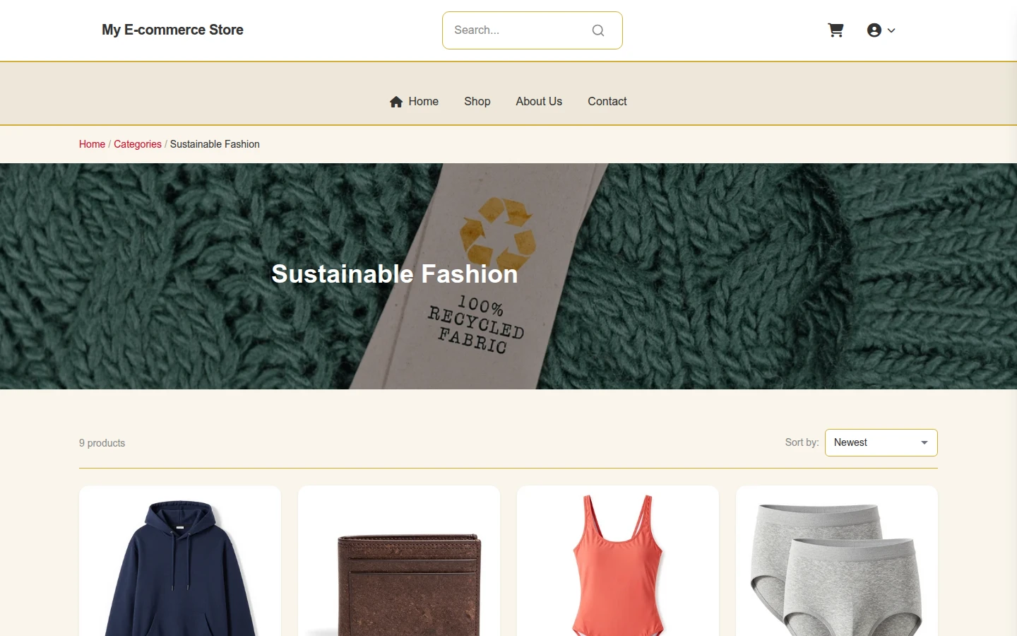 Vintage Christmas Eco-Fashion Theme preview 3
