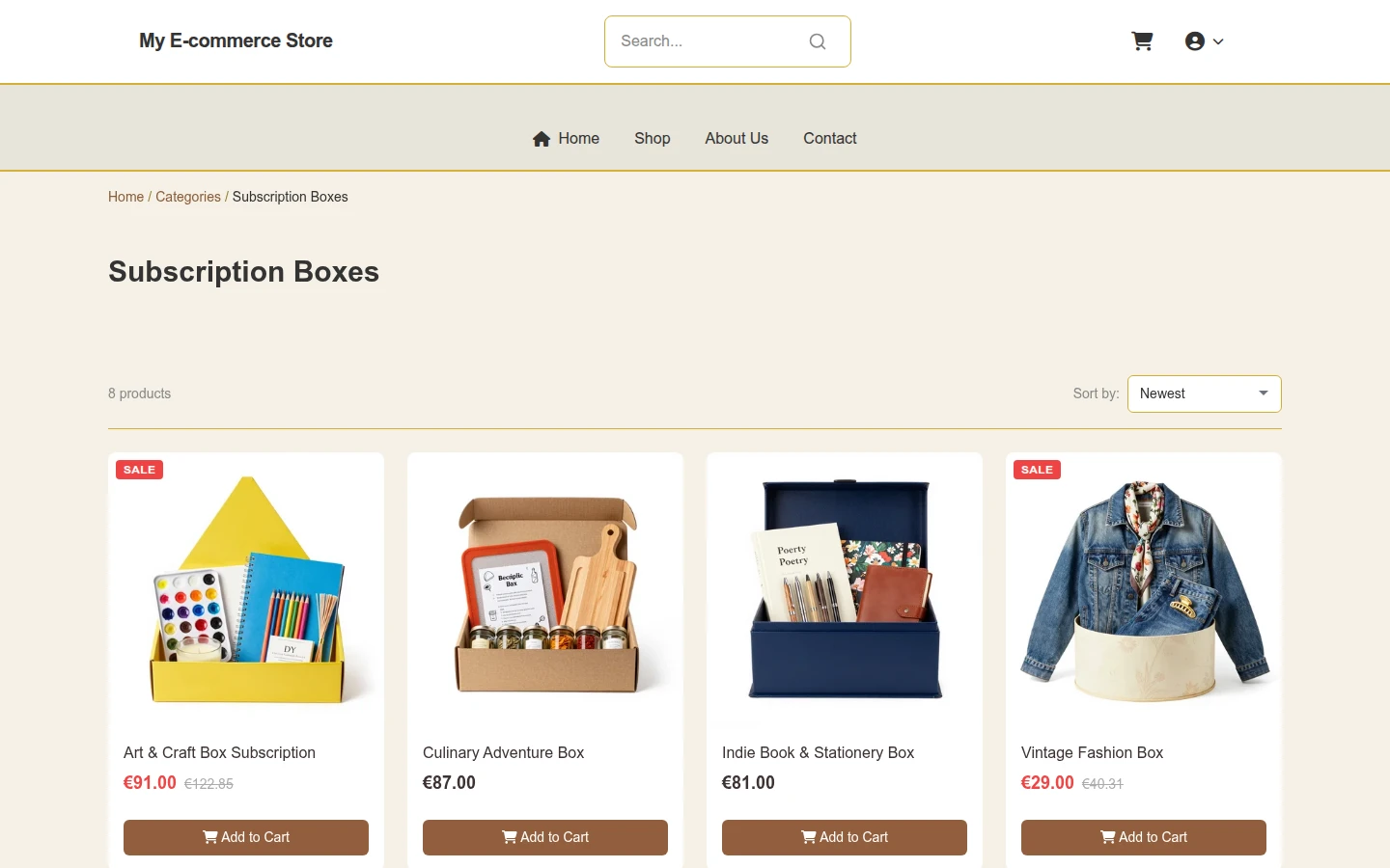 Heritage Curated Box Theme preview 3
