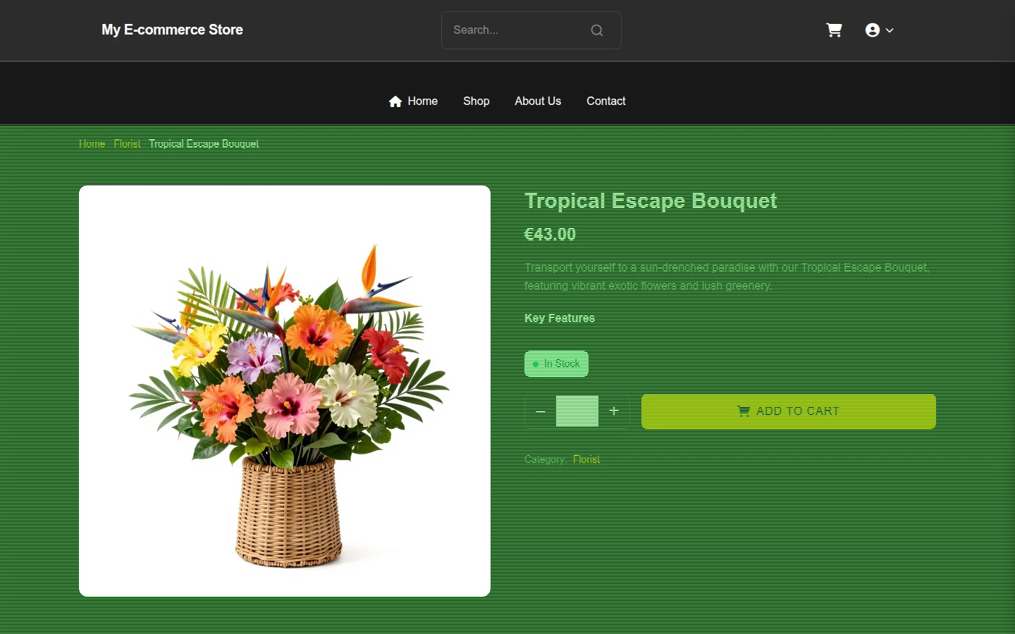 Vintage Halloween Florist preview 4