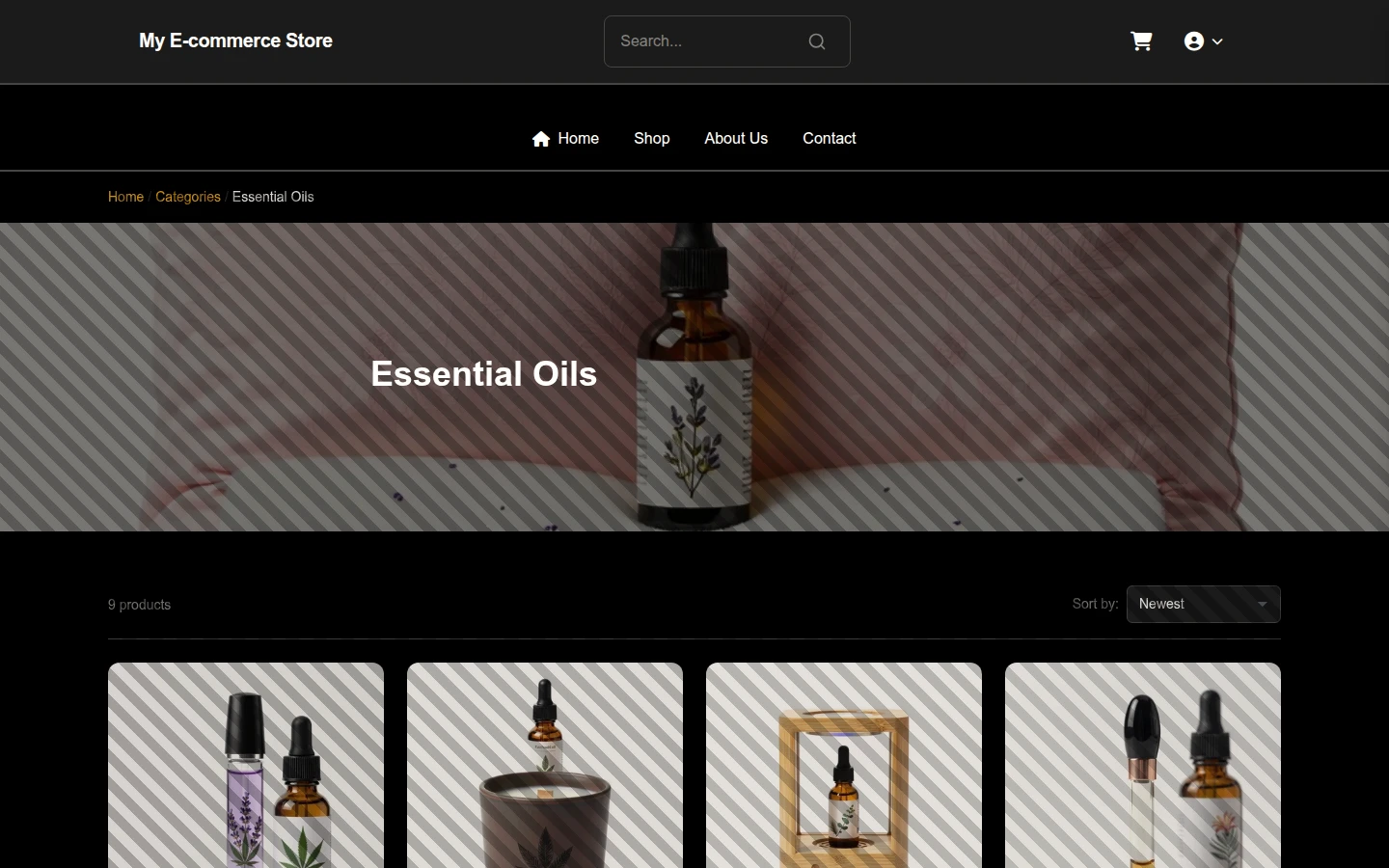 Vintage Halloween Essential Oils Theme preview 3