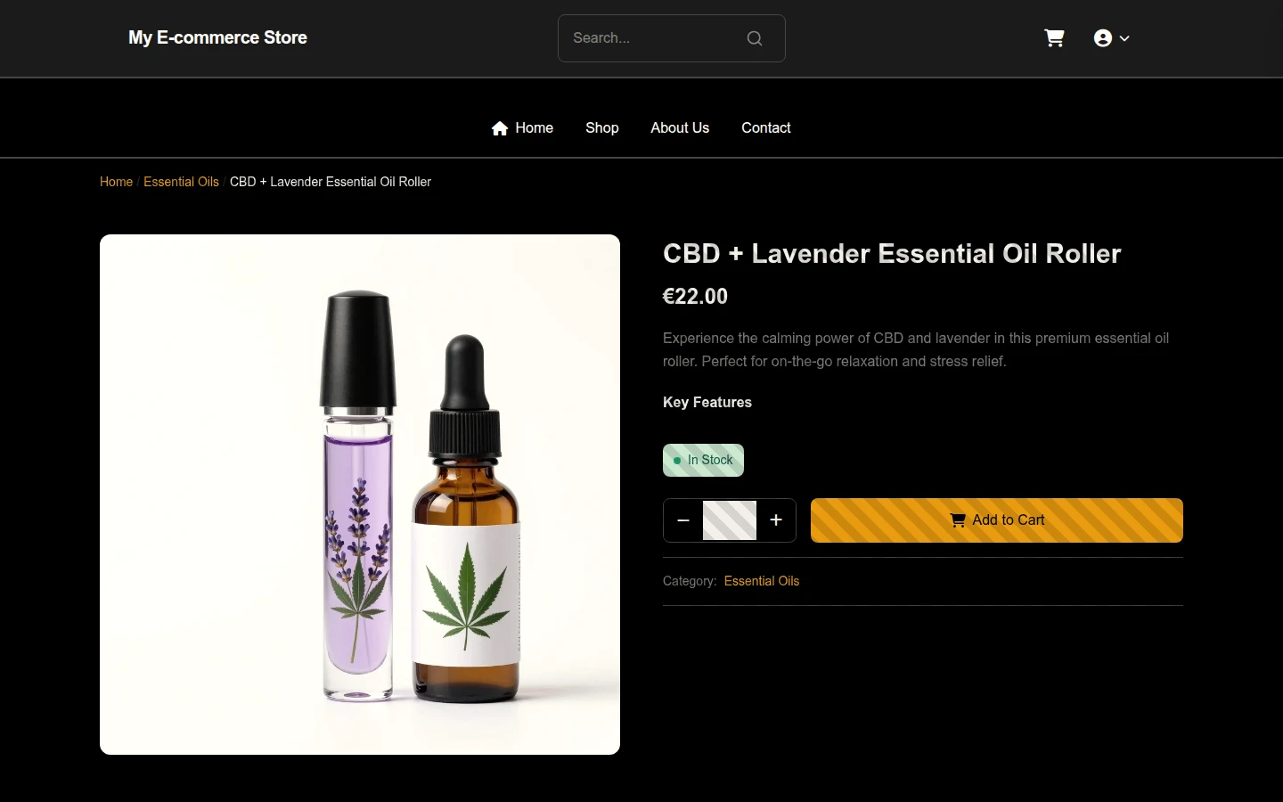 Vintage Halloween Essential Oils Theme preview 4