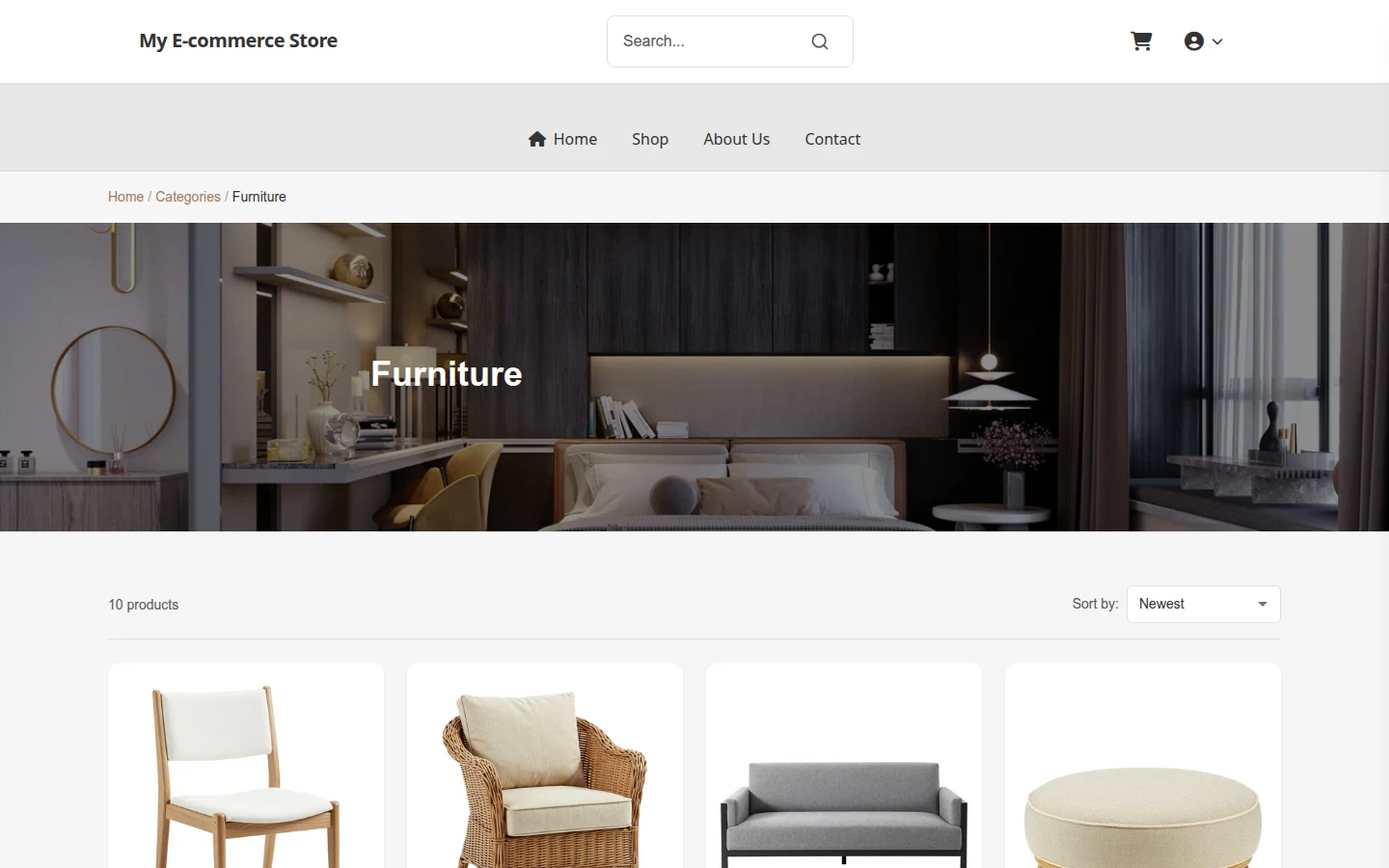 Japanese Zen Furniture Theme preview 3