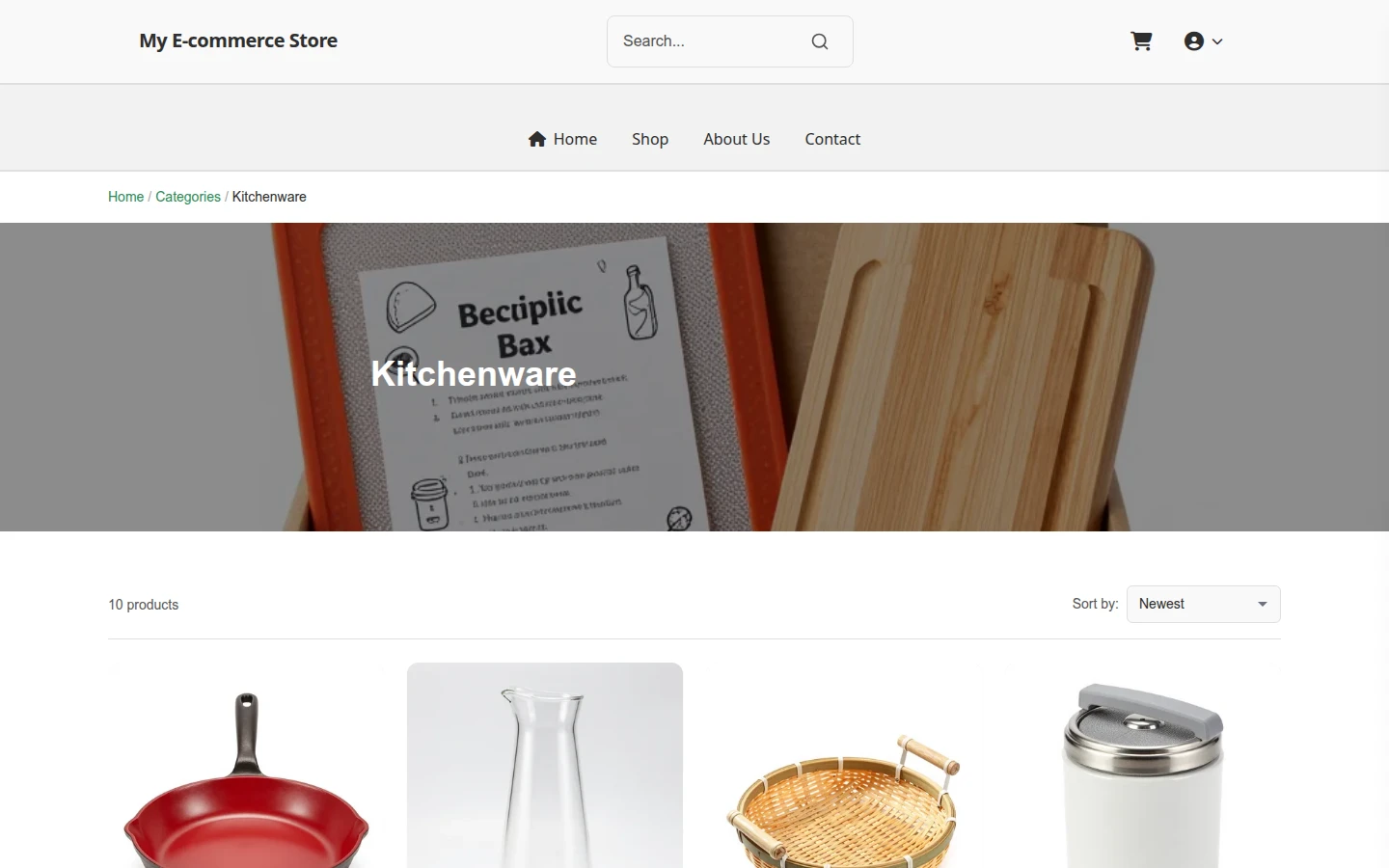 Zen Hari Raya Kitchenware Theme preview 3