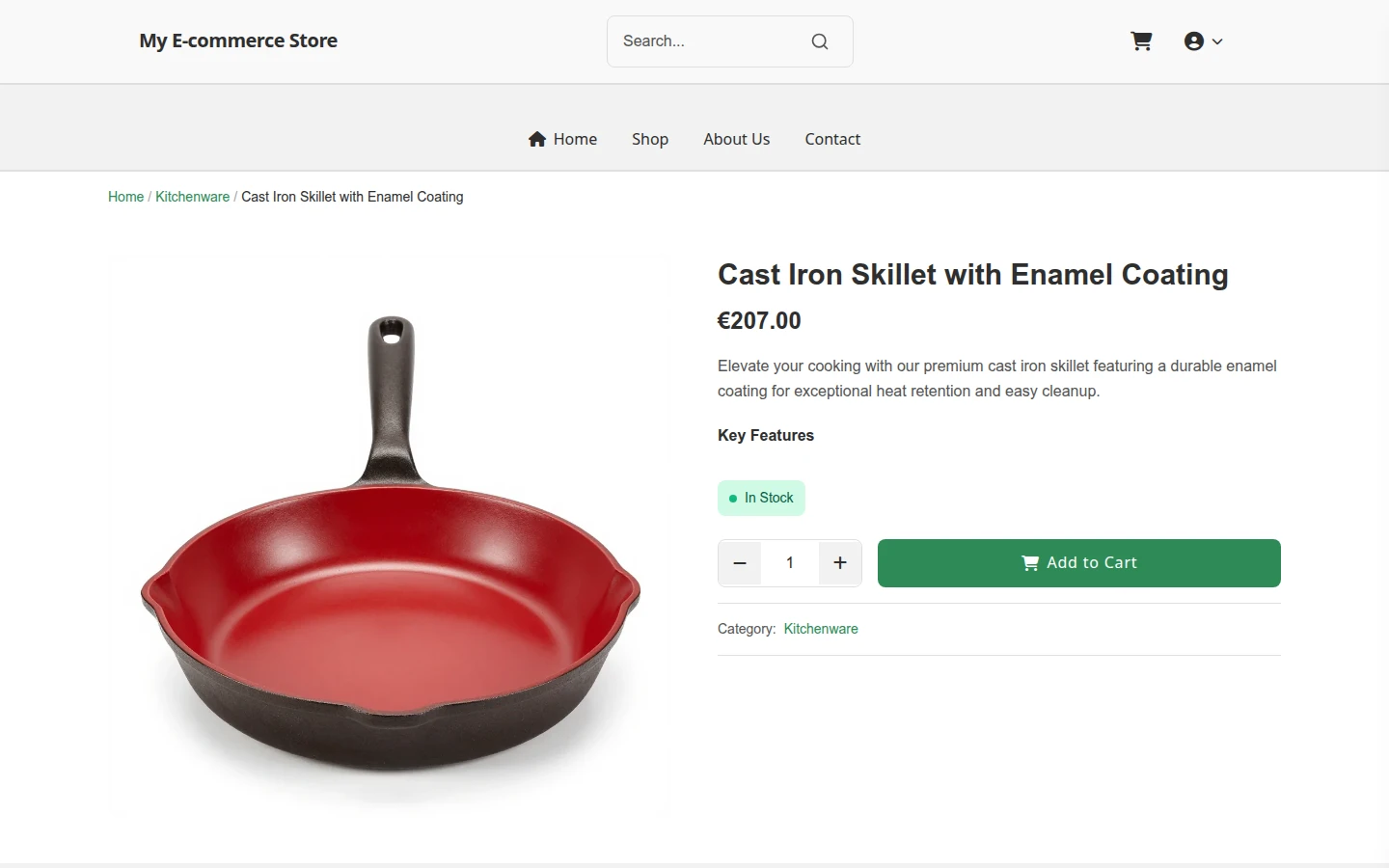 Zen Hari Raya Kitchenware Theme preview 4