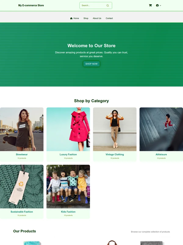 Emerald E-Shop