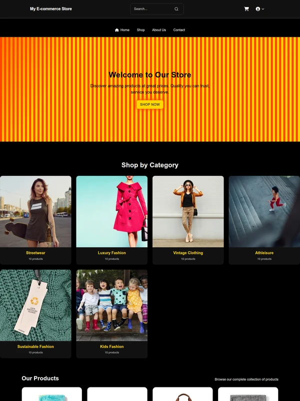 Luxury Black Friday Subscription Box Theme