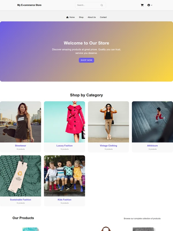 Playful Supplement Theme