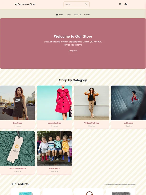 Rustic Valentine's Bakery Theme
