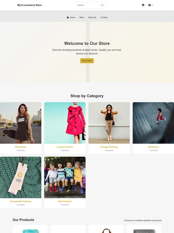Scandinavian Kids Educational Theme