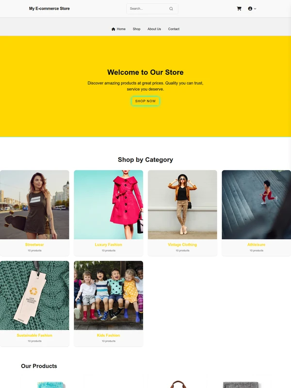 Summer Gems – Modern Jewelry Sale Theme