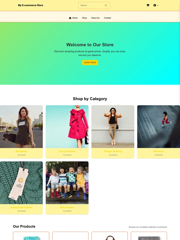 Summer Surge Sale Theme