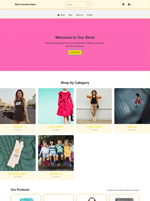 Sunburst Vitality - Maximalist Summer Sale Theme