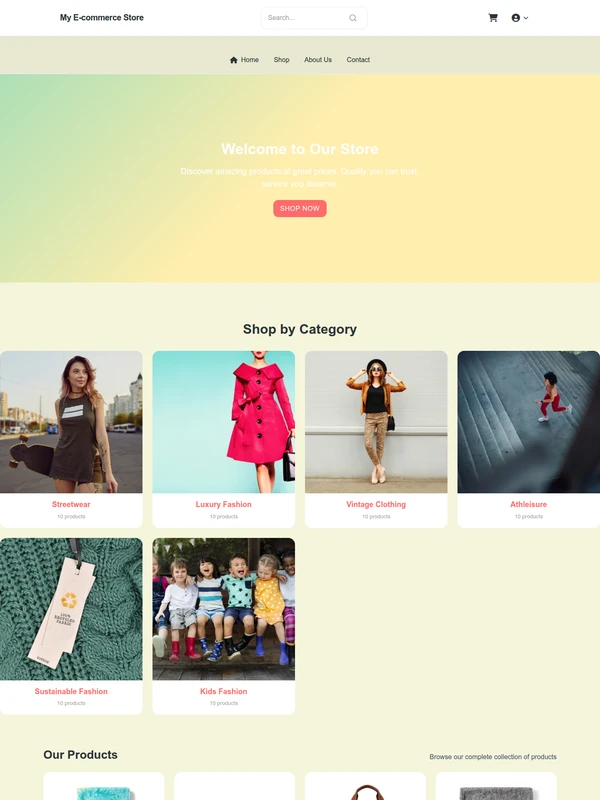 Whimsical Wander Theme